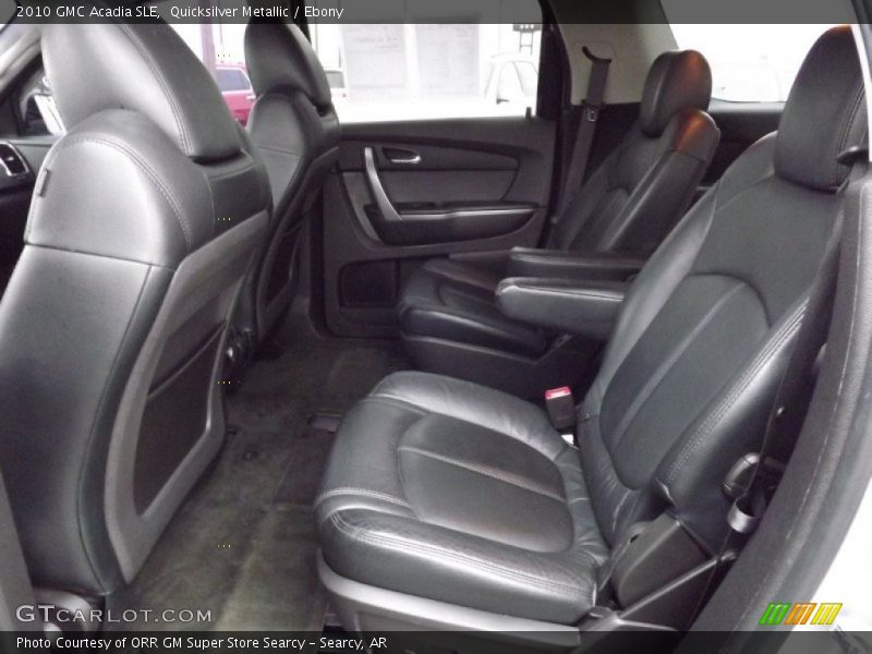 Quicksilver Metallic / Ebony 2010 GMC Acadia SLE