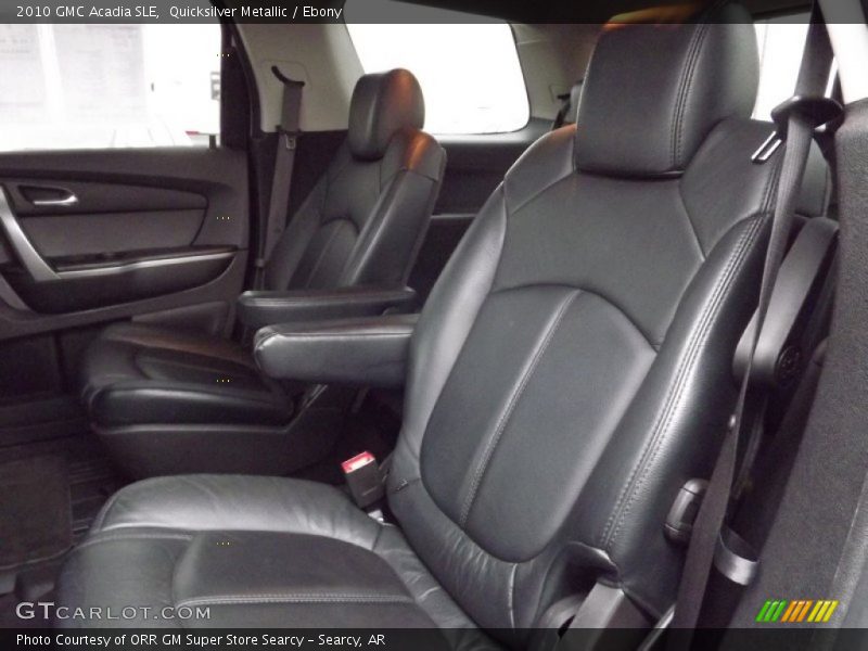 Quicksilver Metallic / Ebony 2010 GMC Acadia SLE