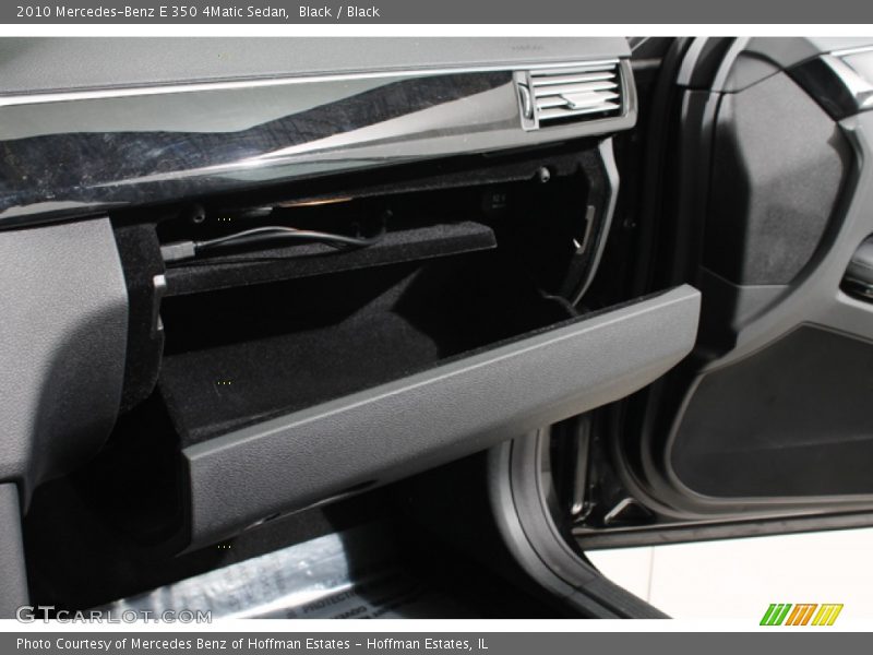 Black / Black 2010 Mercedes-Benz E 350 4Matic Sedan