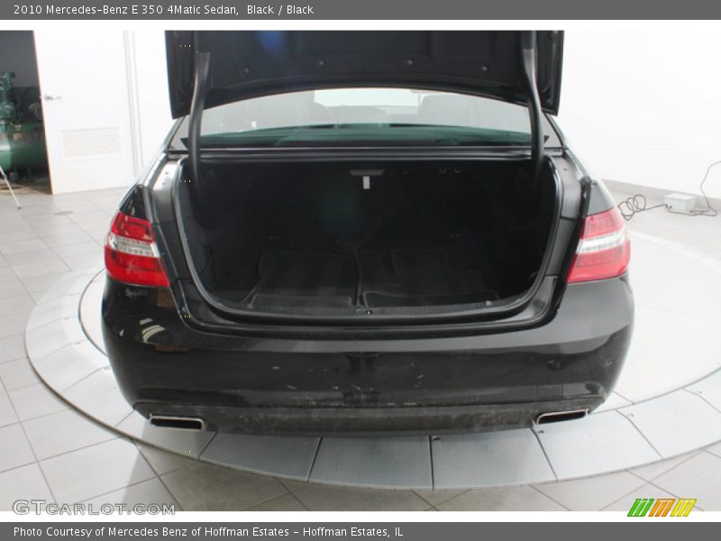 Black / Black 2010 Mercedes-Benz E 350 4Matic Sedan