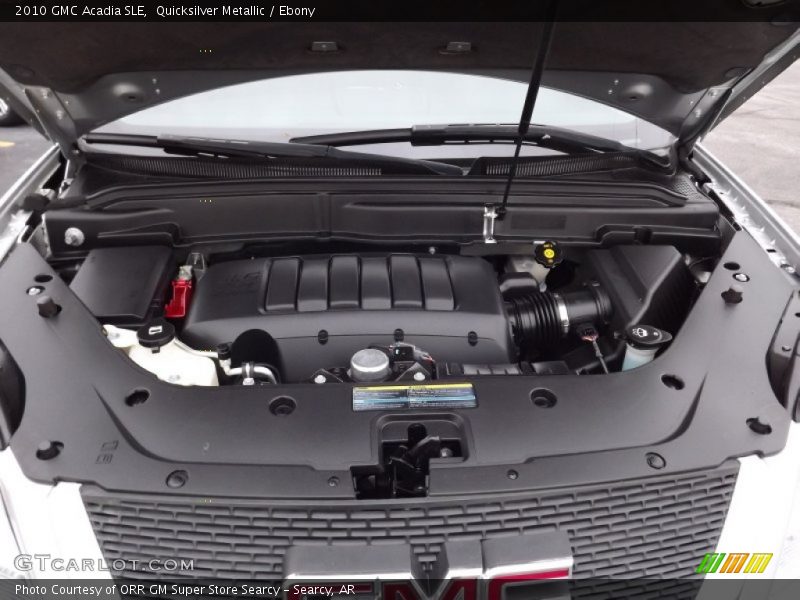 Quicksilver Metallic / Ebony 2010 GMC Acadia SLE