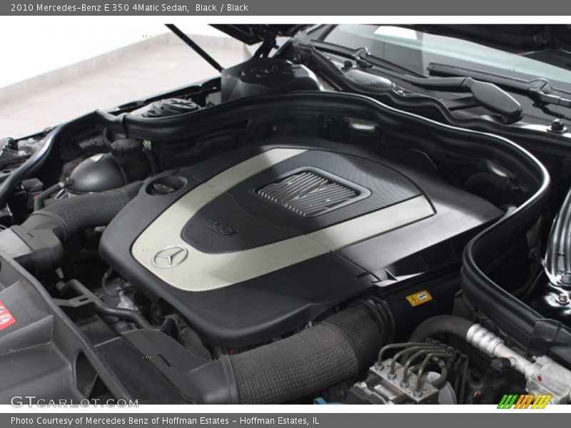 Black / Black 2010 Mercedes-Benz E 350 4Matic Sedan
