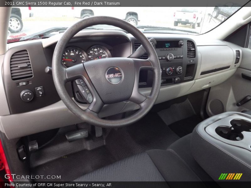 Dashboard of 2011 Sierra 1500 Regular Cab