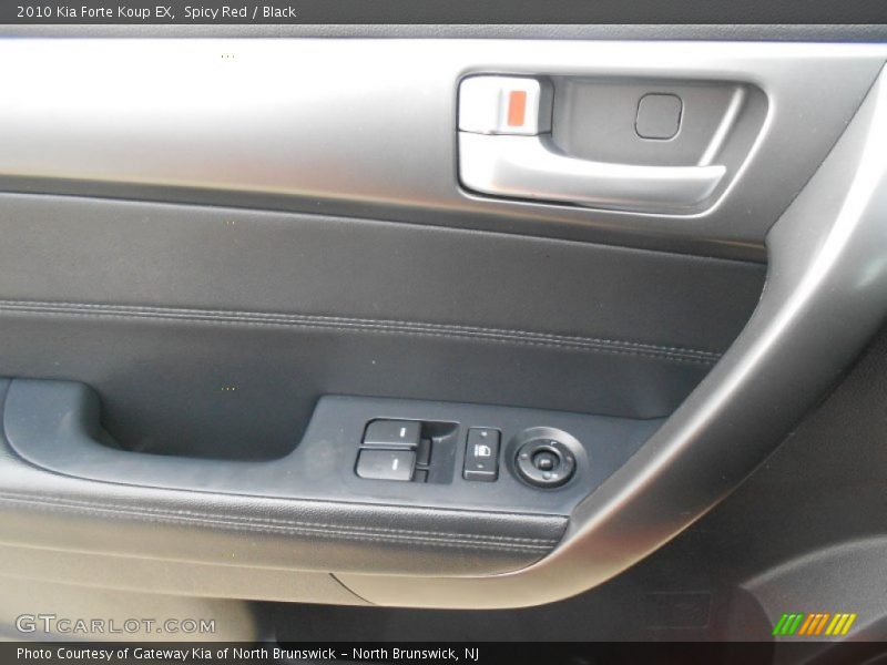 Spicy Red / Black 2010 Kia Forte Koup EX