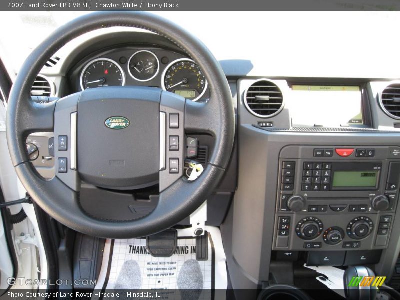 Chawton White / Ebony Black 2007 Land Rover LR3 V8 SE