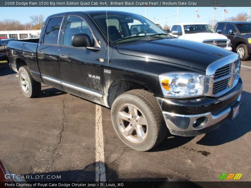 Front 3/4 View of 2008 Ram 1500 Big Horn Edition Quad Cab 4x4