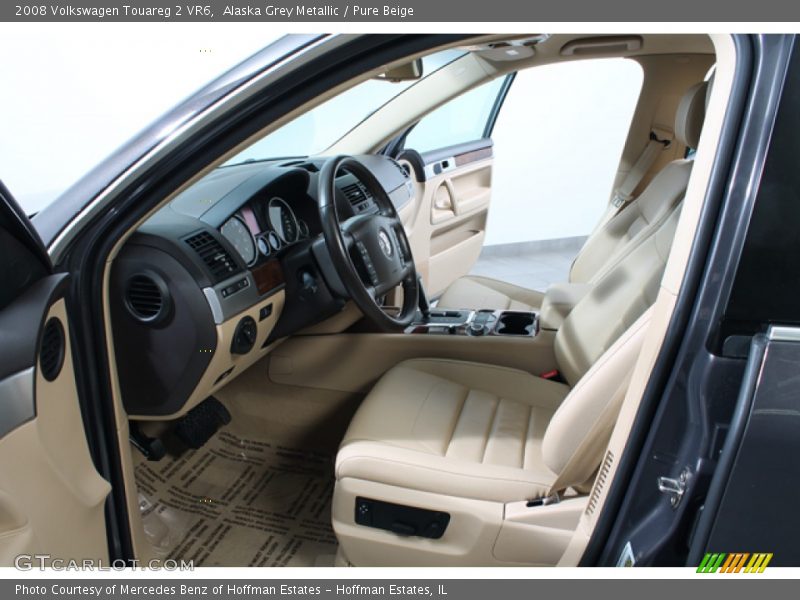 Alaska Grey Metallic / Pure Beige 2008 Volkswagen Touareg 2 VR6