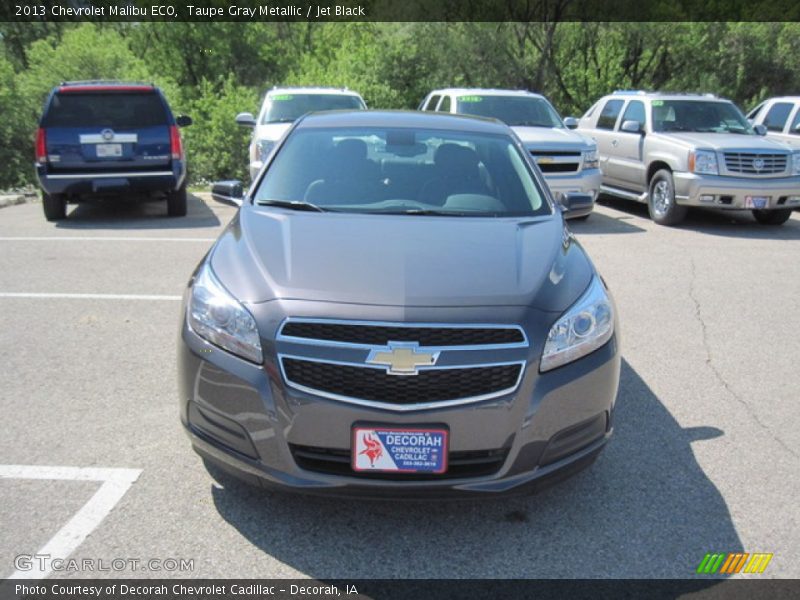 Taupe Gray Metallic / Jet Black 2013 Chevrolet Malibu ECO