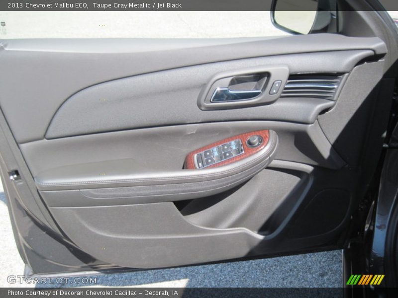 Taupe Gray Metallic / Jet Black 2013 Chevrolet Malibu ECO