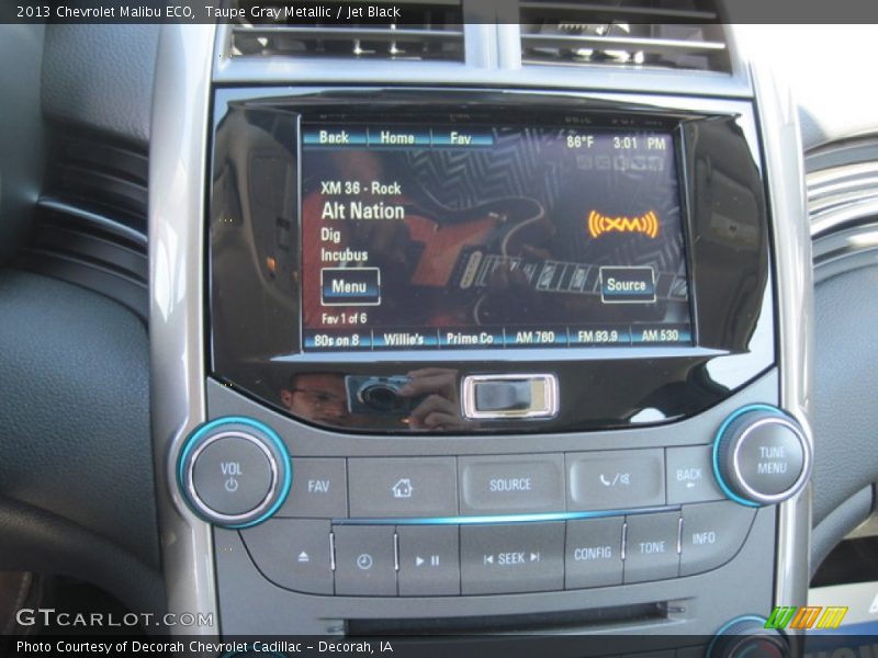 Taupe Gray Metallic / Jet Black 2013 Chevrolet Malibu ECO