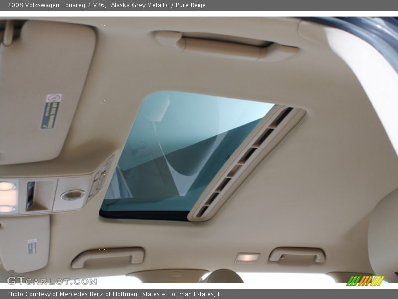 Alaska Grey Metallic / Pure Beige 2008 Volkswagen Touareg 2 VR6