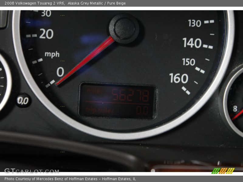 Alaska Grey Metallic / Pure Beige 2008 Volkswagen Touareg 2 VR6