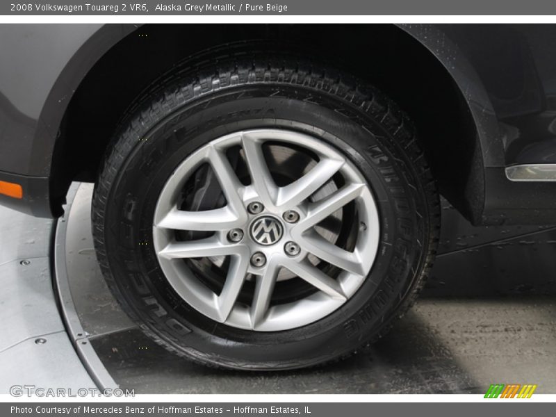 Alaska Grey Metallic / Pure Beige 2008 Volkswagen Touareg 2 VR6