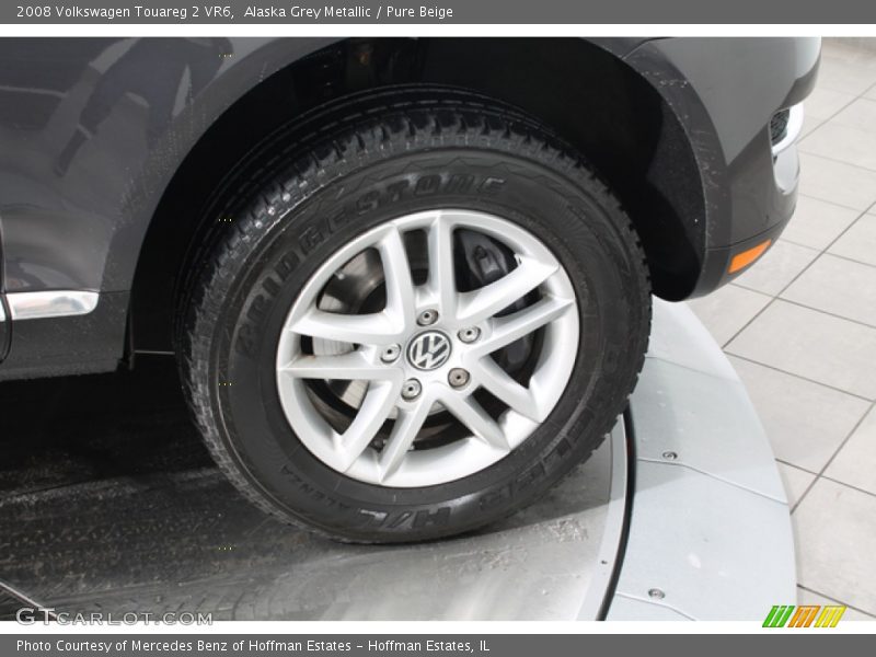 Alaska Grey Metallic / Pure Beige 2008 Volkswagen Touareg 2 VR6