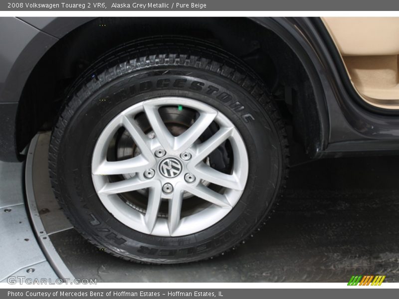 Alaska Grey Metallic / Pure Beige 2008 Volkswagen Touareg 2 VR6