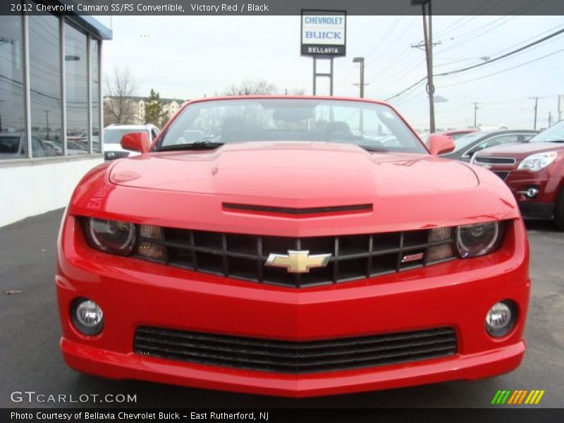 Victory Red / Black 2012 Chevrolet Camaro SS/RS Convertible
