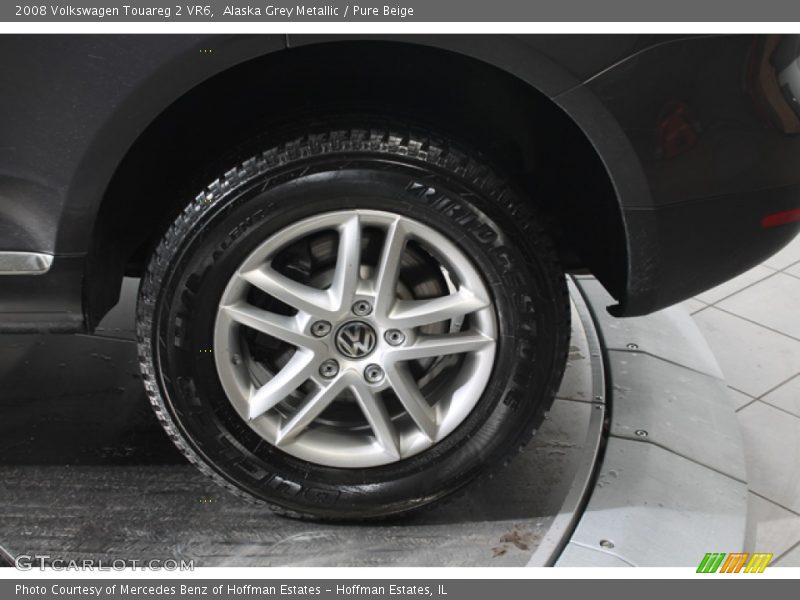 Alaska Grey Metallic / Pure Beige 2008 Volkswagen Touareg 2 VR6