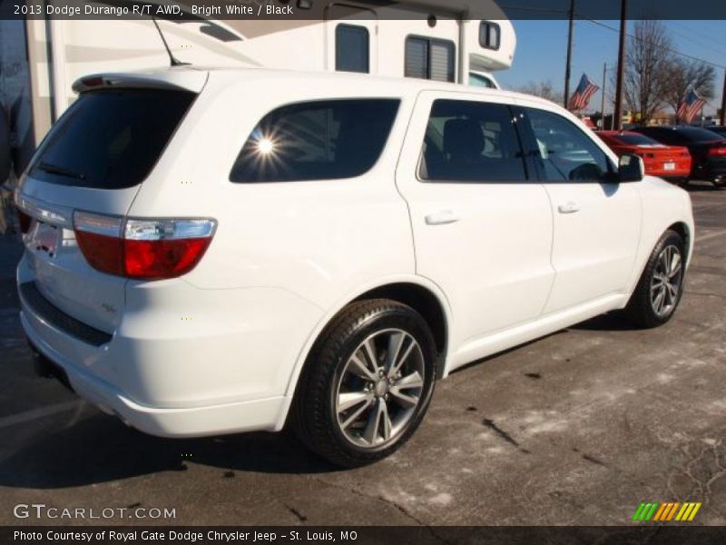 Bright White / Black 2013 Dodge Durango R/T AWD