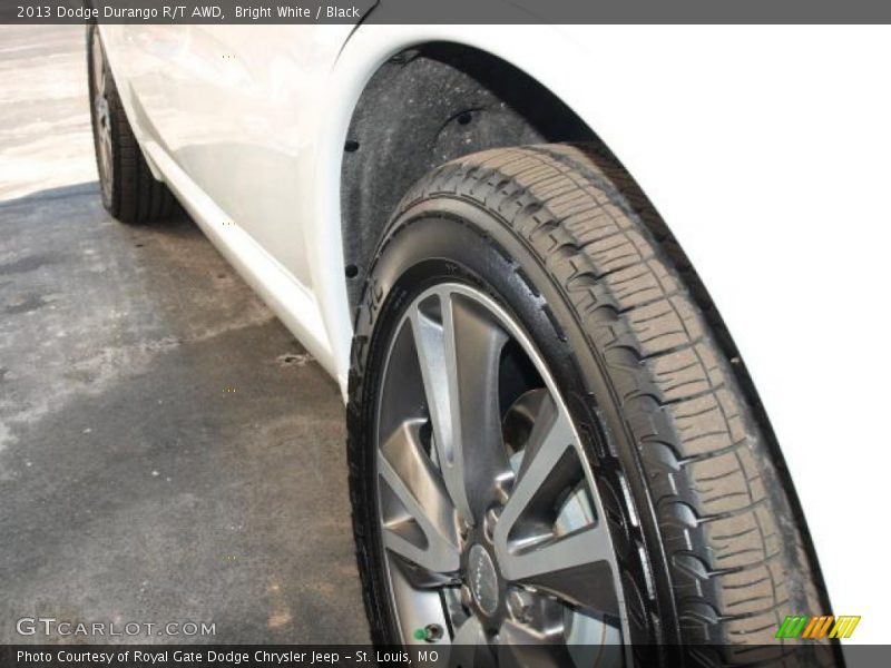 Bright White / Black 2013 Dodge Durango R/T AWD