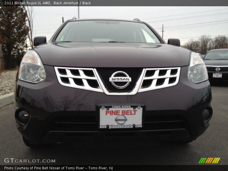 Black Amethyst / Black 2011 Nissan Rogue SL AWD