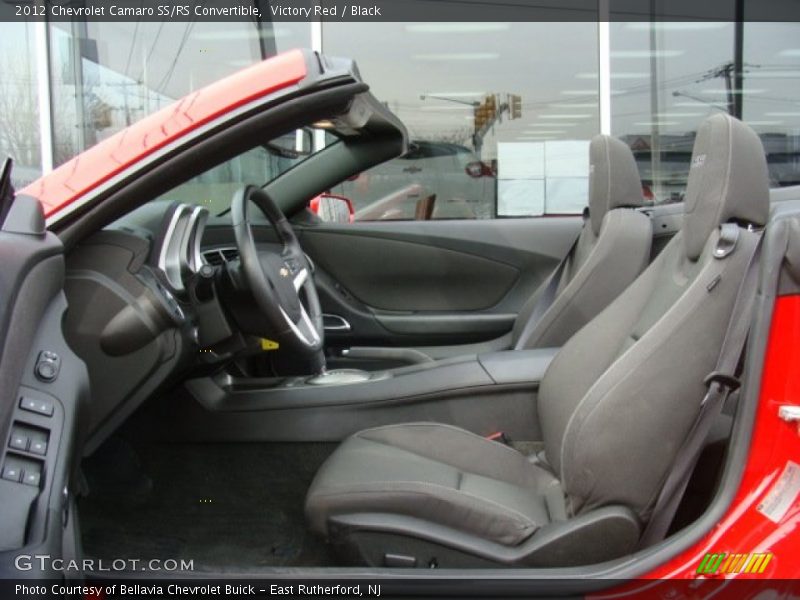  2012 Camaro SS/RS Convertible Black Interior