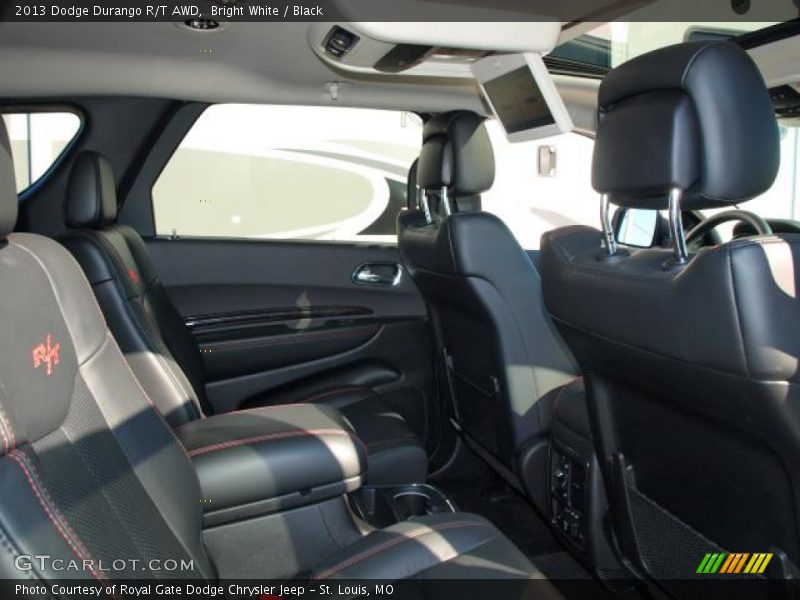 Bright White / Black 2013 Dodge Durango R/T AWD