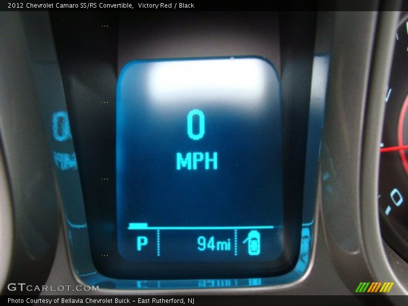 Victory Red / Black 2012 Chevrolet Camaro SS/RS Convertible