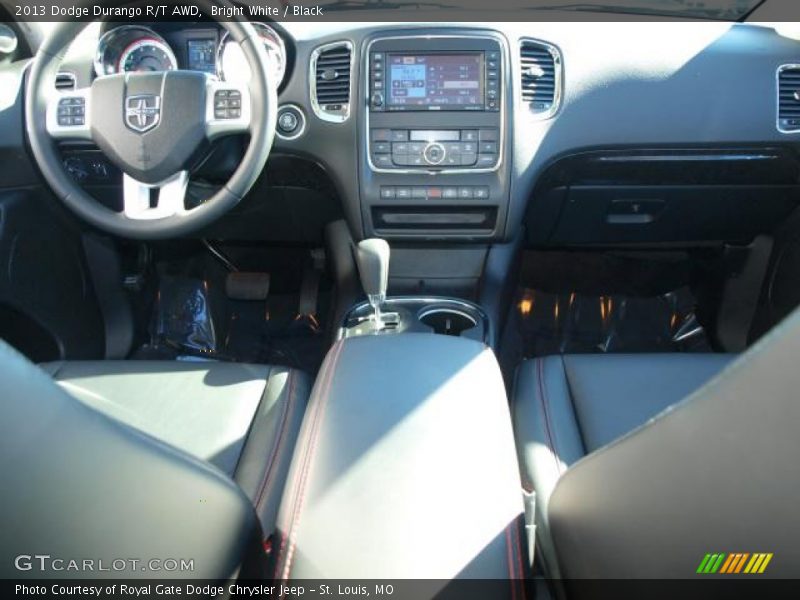 Bright White / Black 2013 Dodge Durango R/T AWD