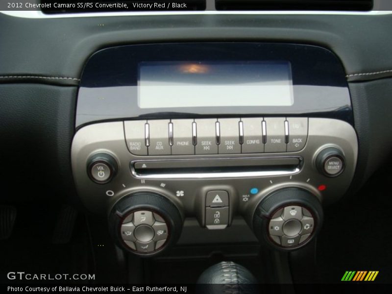 Controls of 2012 Camaro SS/RS Convertible