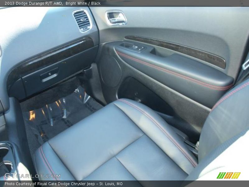 Bright White / Black 2013 Dodge Durango R/T AWD