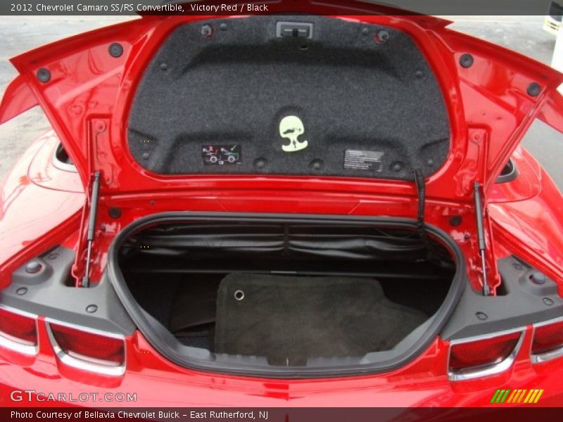  2012 Camaro SS/RS Convertible Trunk