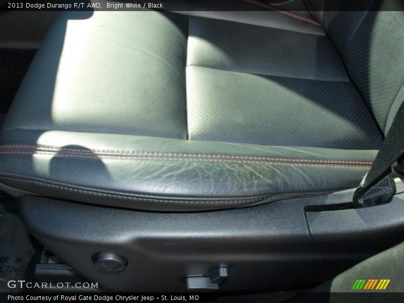Bright White / Black 2013 Dodge Durango R/T AWD