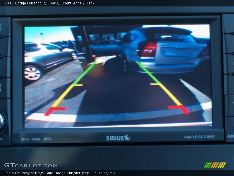 Bright White / Black 2013 Dodge Durango R/T AWD