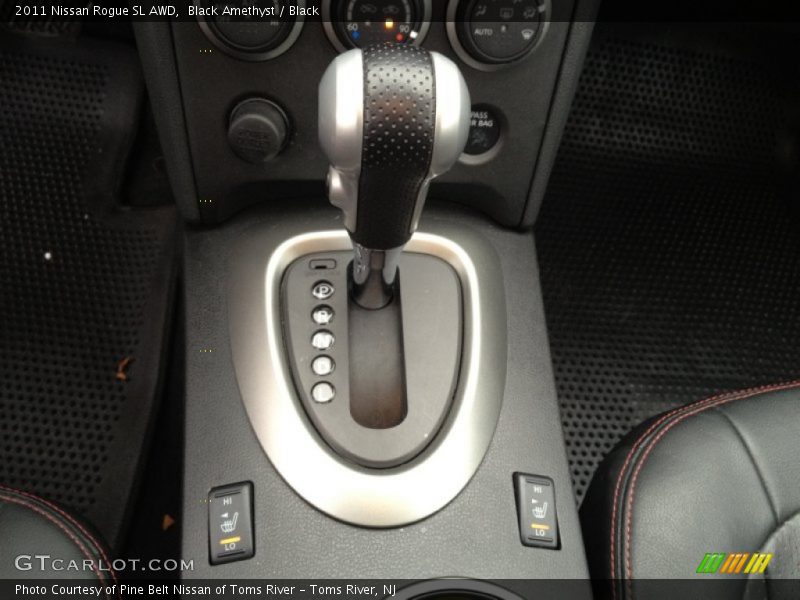 Black Amethyst / Black 2011 Nissan Rogue SL AWD