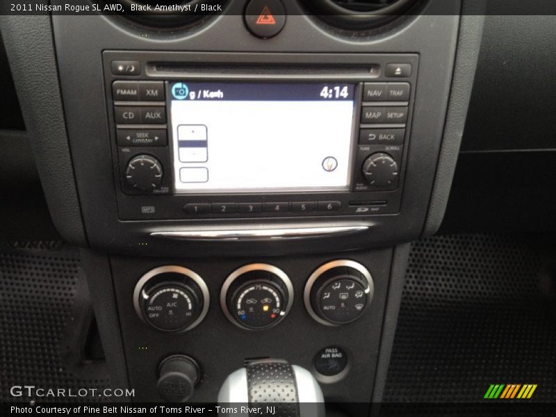 Black Amethyst / Black 2011 Nissan Rogue SL AWD