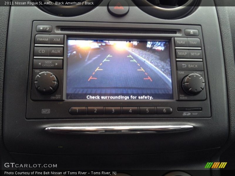 Black Amethyst / Black 2011 Nissan Rogue SL AWD