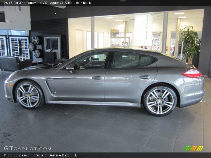 Agate Grey Metallic / Black 2013 Porsche Panamera V6