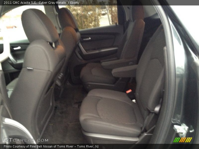 Cyber Gray Metallic / Ebony 2011 GMC Acadia SLE