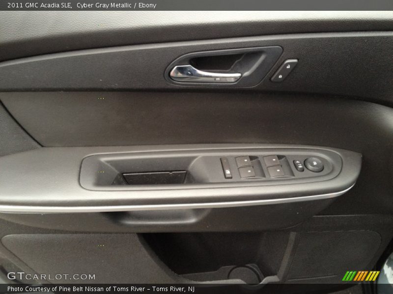 Cyber Gray Metallic / Ebony 2011 GMC Acadia SLE