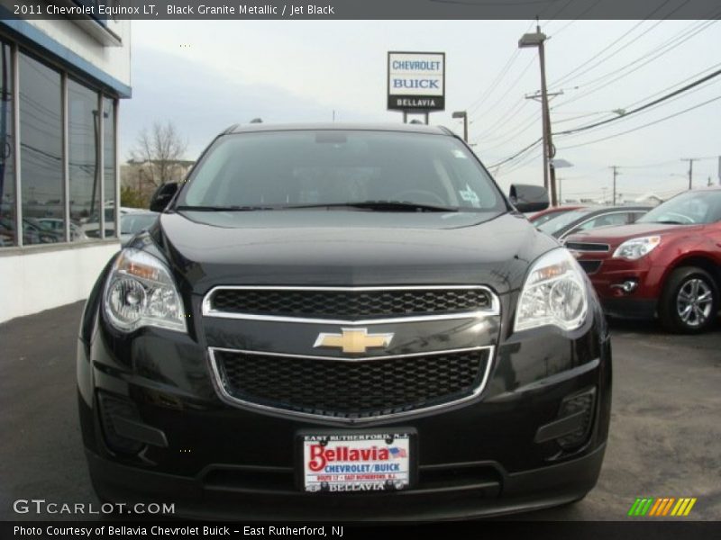 Black Granite Metallic / Jet Black 2011 Chevrolet Equinox LT