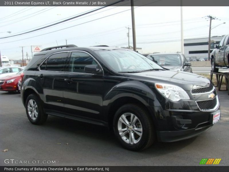 Black Granite Metallic / Jet Black 2011 Chevrolet Equinox LT
