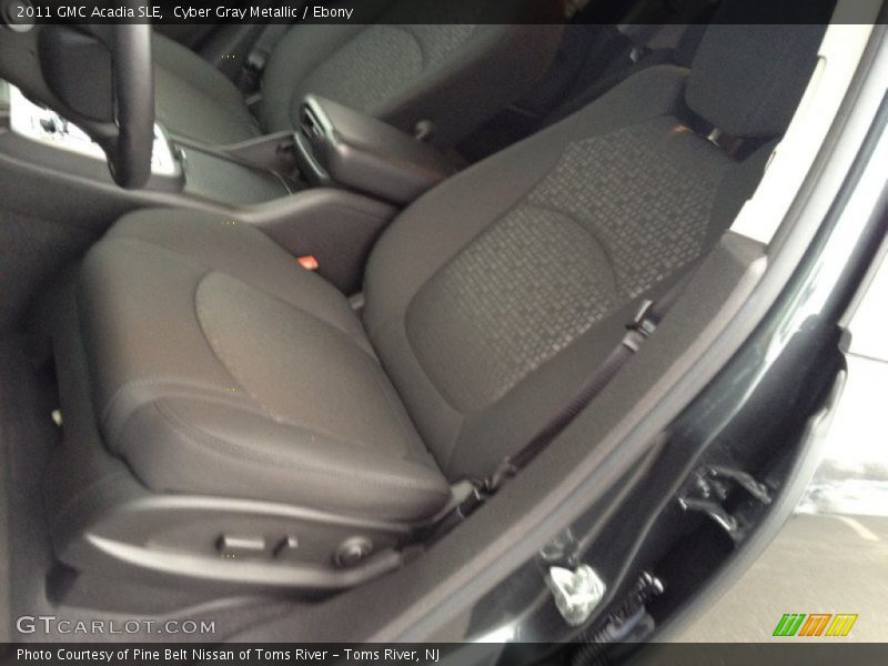 Cyber Gray Metallic / Ebony 2011 GMC Acadia SLE