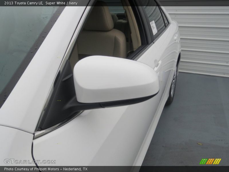Super White / Ivory 2013 Toyota Camry LE