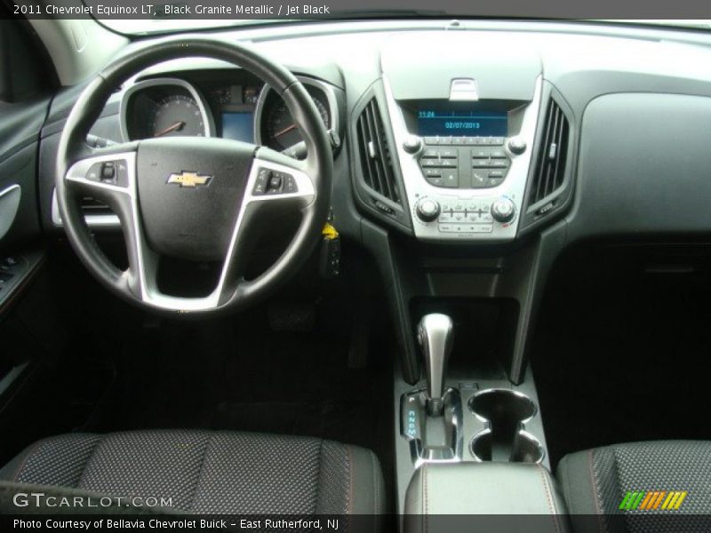 Black Granite Metallic / Jet Black 2011 Chevrolet Equinox LT