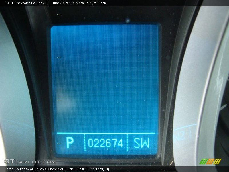 Black Granite Metallic / Jet Black 2011 Chevrolet Equinox LT