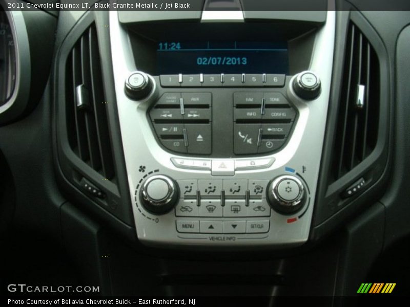 Black Granite Metallic / Jet Black 2011 Chevrolet Equinox LT
