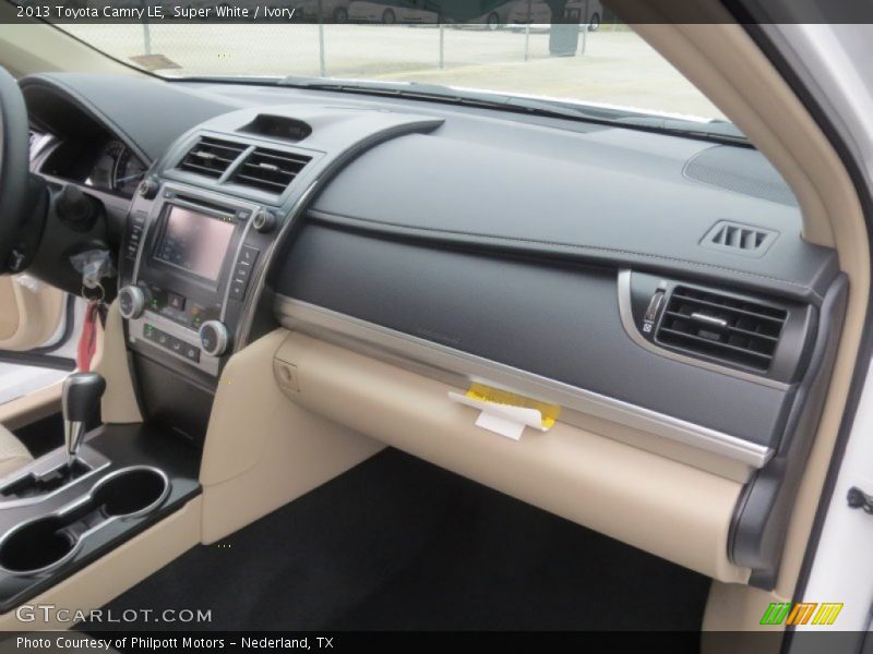 Super White / Ivory 2013 Toyota Camry LE
