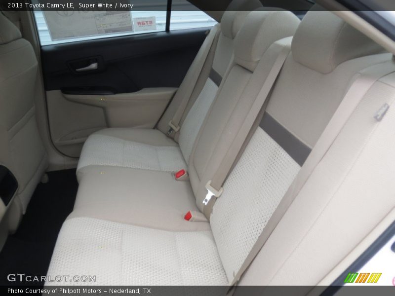 Super White / Ivory 2013 Toyota Camry LE