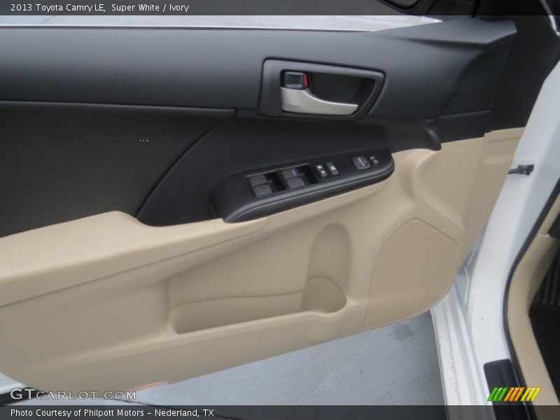 Super White / Ivory 2013 Toyota Camry LE