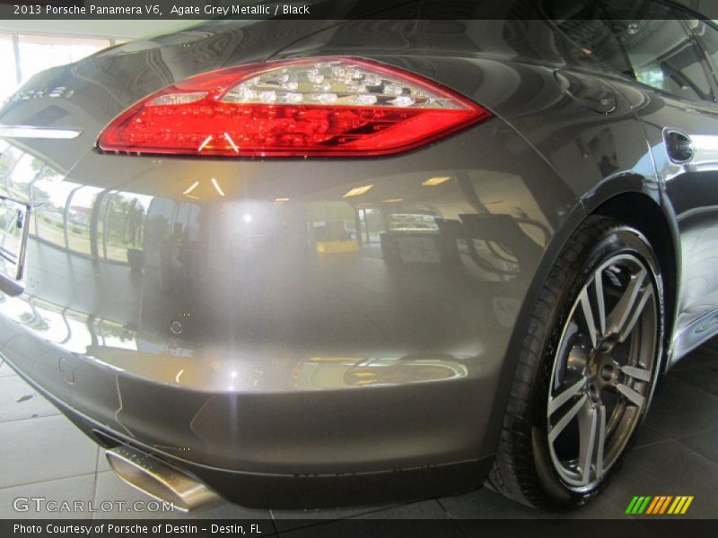 Agate Grey Metallic / Black 2013 Porsche Panamera V6